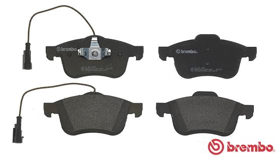 A.B.S. P 23 163 BREMBO Bremsbelagsatz, Scheibenbremse
